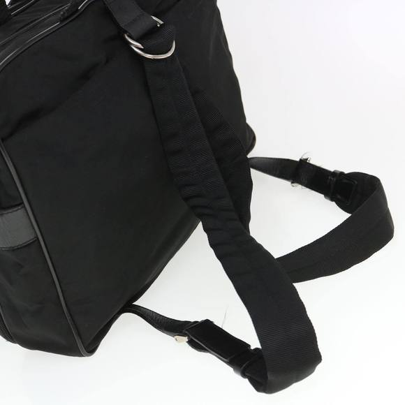 PRADA Business Bag Nylon 2way Black Auth ki2820 - Picture 8 of 16